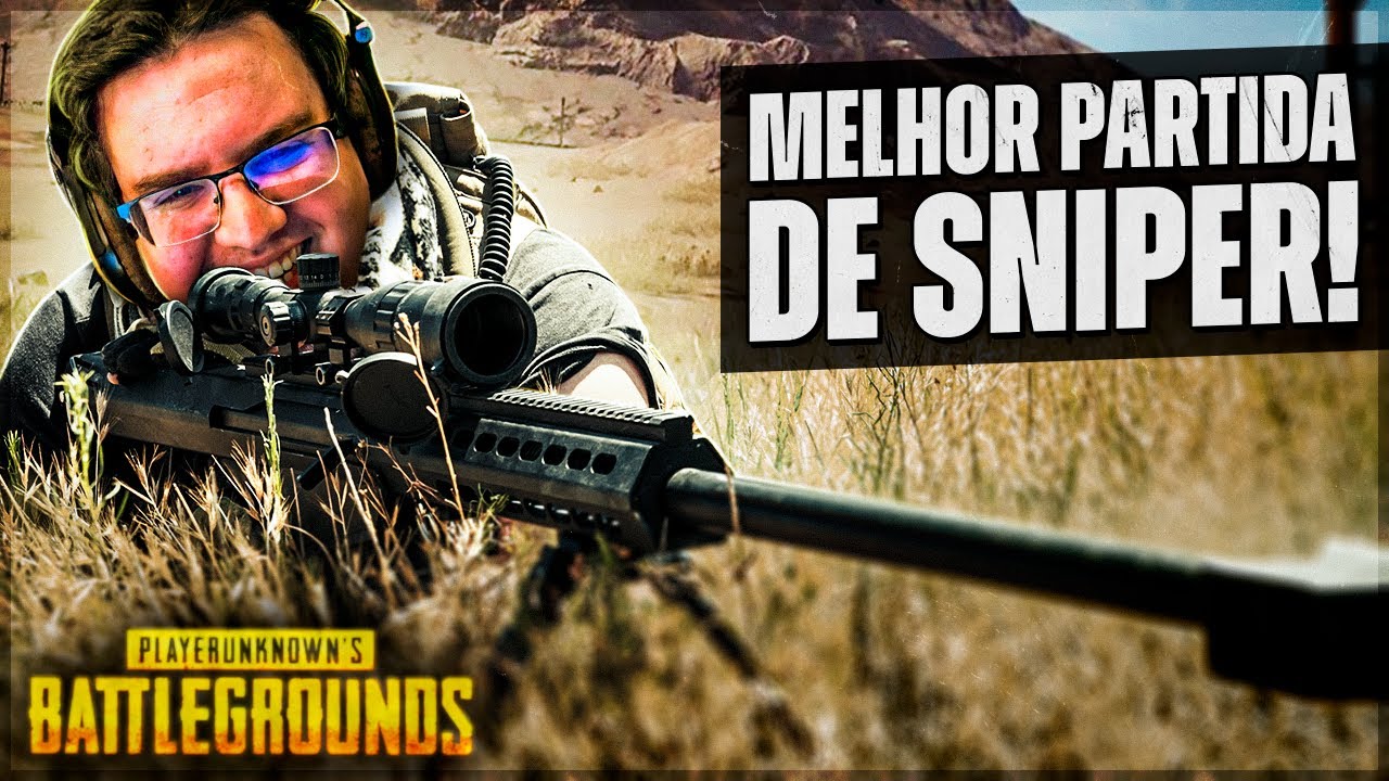 MINHA PARTIDA COM MAIS BALAS BONITAS DE SNIPER NO PUBG