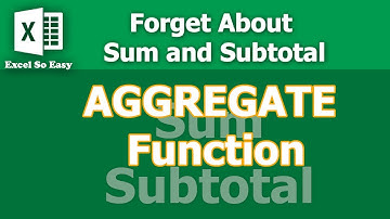 Hướng dẫn sử dụng hàm AGGREGATE thay thế hàm sum và Subtotal | Sen Đá Hoa Sứ