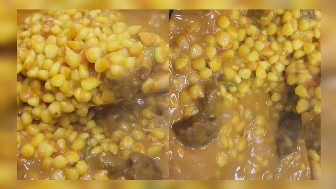 Makande ya nyama matamm ajabu😍Jinsi ya kupika maindi na nyama// INTETE