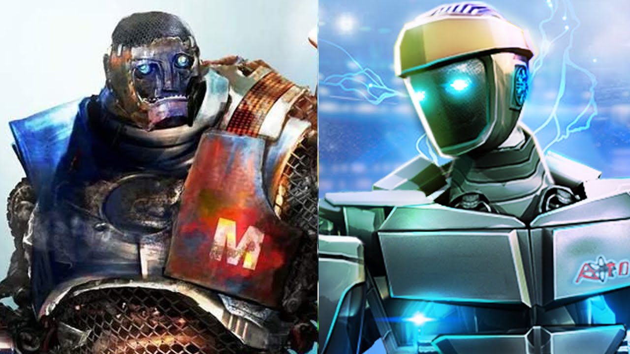 REAL STEEL WRB Metro против Six Shooter, Hollowjack, Shogun, Camelot, Aquabot и Blockbuster