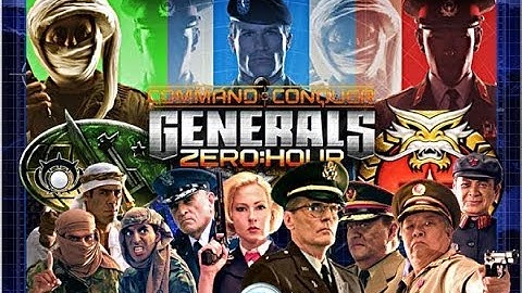 Клип на игру Command & Conquer: Generals Zero Hour