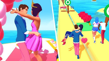 Bestie Wars 👩‍❤️‍👨👰🤵 Game All Levels Gameplay iOS,Android Mobile Walkthrough Update Beauty Girl LVL