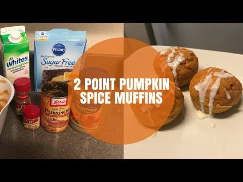 2 Point Pumpkin Spice Muffins Weight Watchers