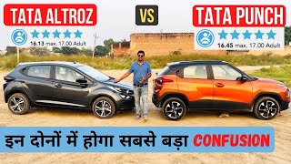 Tata Punch Vs Altroz - Both Cars From Same Price Segment