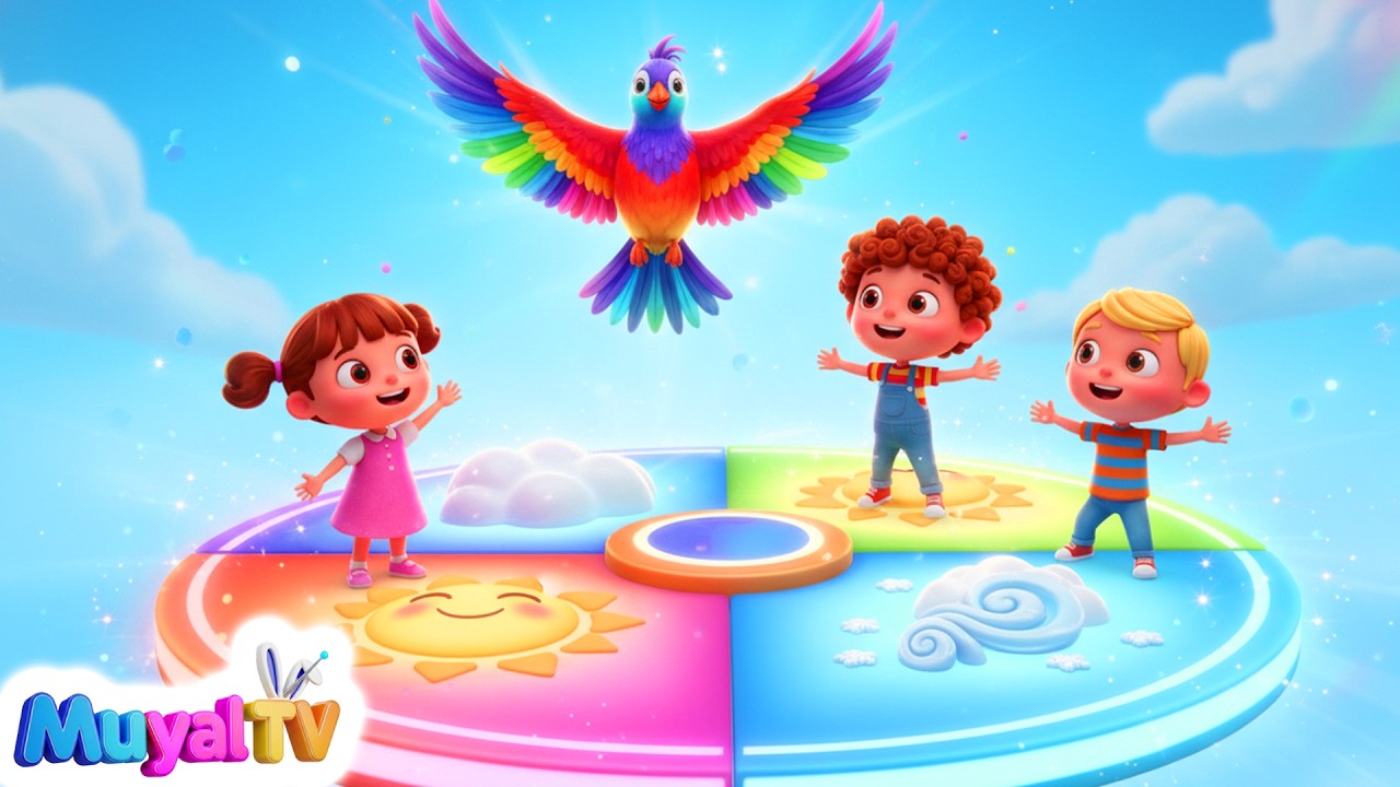 Vari Muyal Sunny Day Song 🌞 Fun Poem About Sunshine & Smiles! nursery rhymes for ...