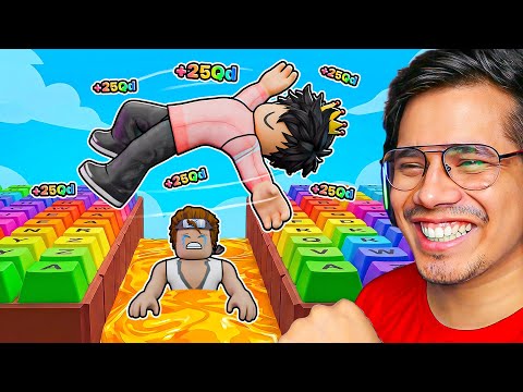 BACKFLIP TO ESCAPE KEYBOARD IN ROBLOX 😱