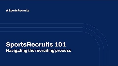 SportsRecruits 101