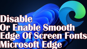 Disable Or Enable Smooth Edge Of Screen Fonts