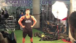 How To Pose Like a Fitness Model - Day 1 Muscle Camp Mitch Muller & Vince DelMonte