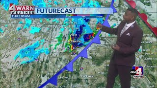 Another Round Of Rain And Snow Arrives Thursday Followed By Drier Weather For The Easter Weekend