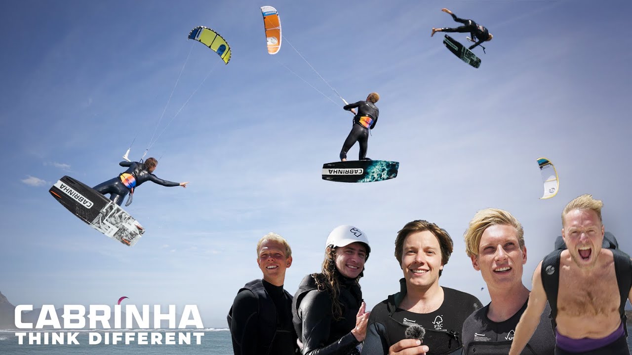 Fun Session in Hermanus With the 2025 Cabrinha kites, Cabrinha team, and Ruben Lenten!