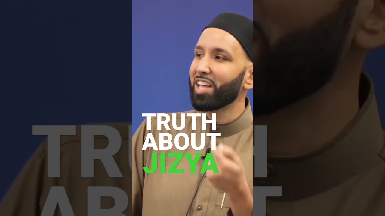 The Truth About Jizya - Tax For Non-Muslims - Omar Suleiman #shorts