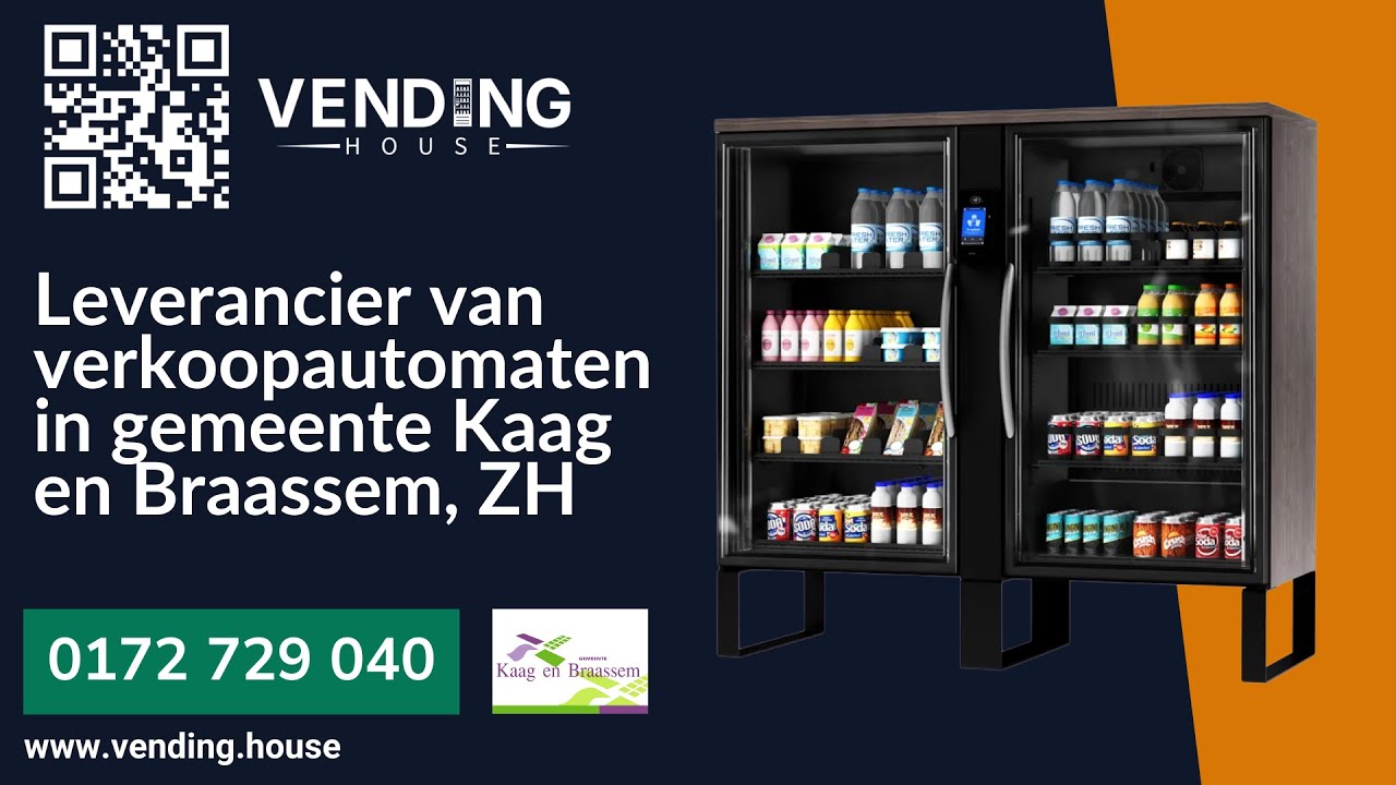 Vending House - Leverancier van verkoopautomaten in gemeente Kaag en Braassem, Zuid-Holland