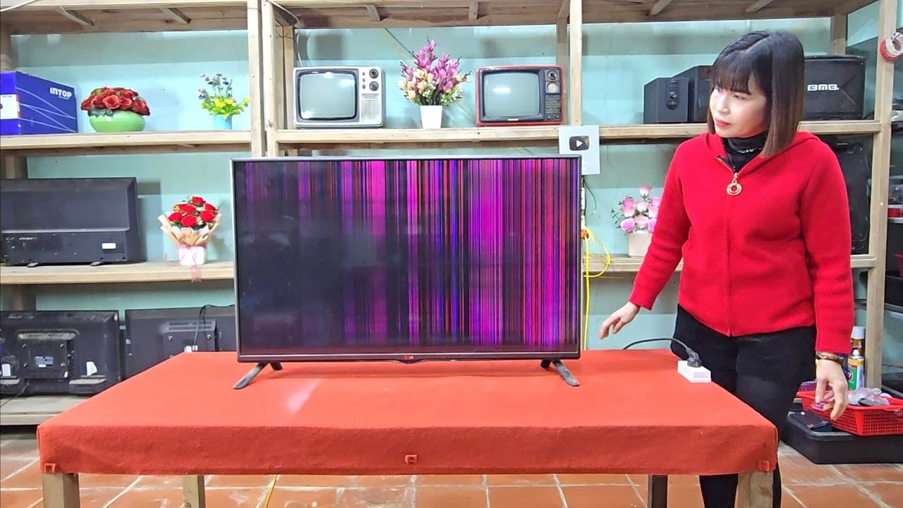 Restore the striped screen of your LG 42LB551T TV for free / Hải daily life
