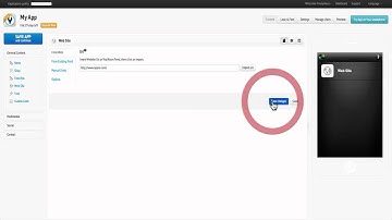 [Tutorial] How to add the website page in your mobile application // AppsBuilder