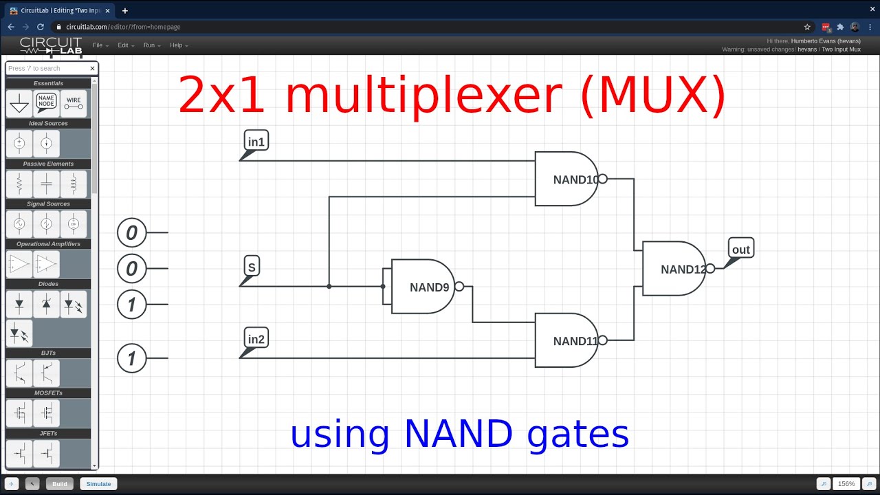 X Mux What S A Multiplexer Built And Explained From Nand Gates | My XXX Hot Girl