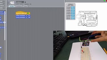 برمجة بطاقة اردوينو بواسطة سكراتشS4A (الجزء الثاني)