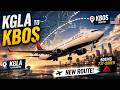 New York → Boston de nuit en 737-900 Delta
