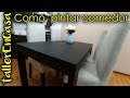 Como pintar mesa de madera en casa