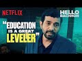 “Education Is A Birthright” 💛 MOVING Words By Vineet K. Singh | Hello Bachhon | Netflix India