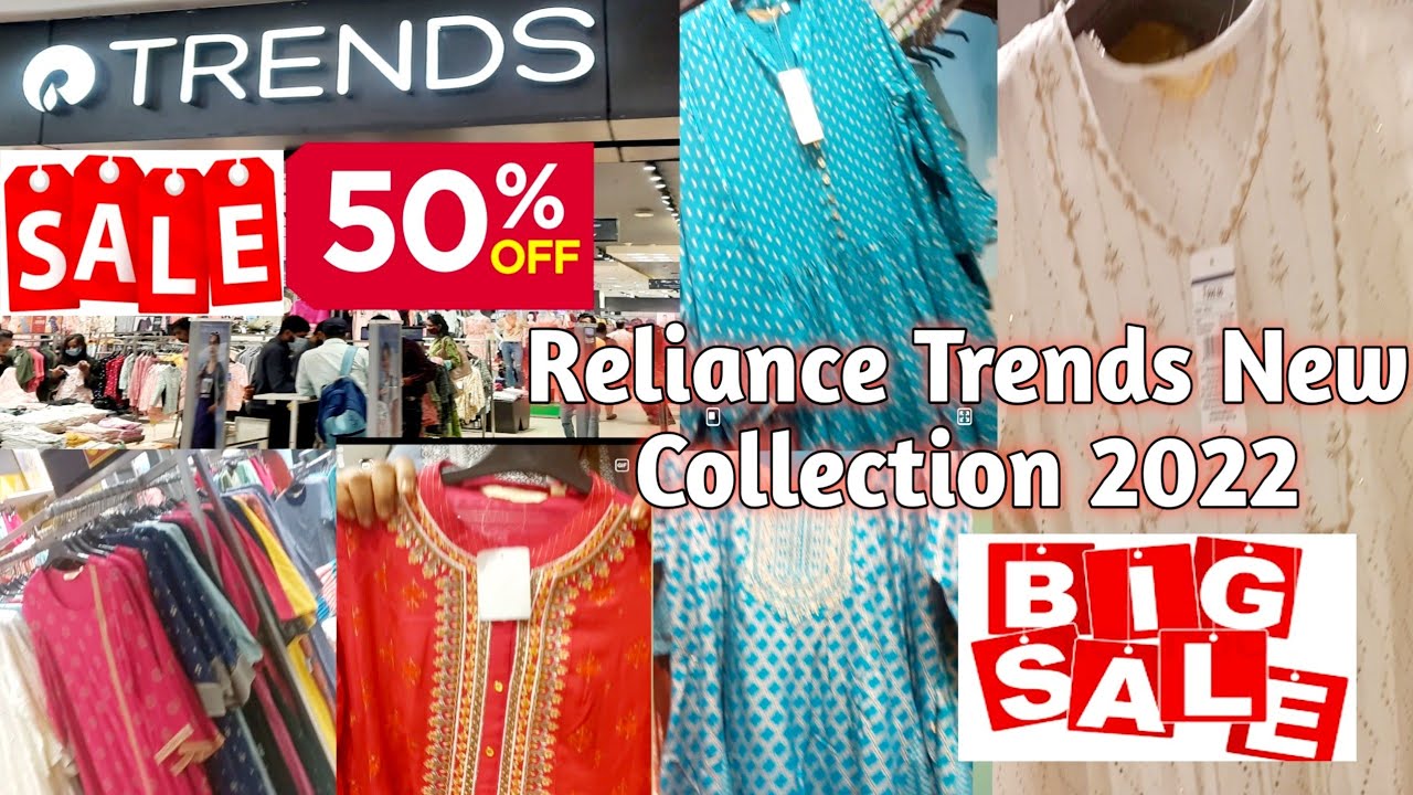 Reliance Trends - Official - Go from work to dinner with the fam mode in a  second out range of versatile kurtas. Shop at 50% off from the ethnic wear  collection at