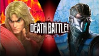 Ken VS Sub-Zero (Street fighter vs ￼￼mortal kombat) | FAN MADE DEATH BATTLE!￼