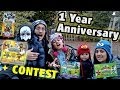 Skylander Boy & Girl 1 Year Youtube Anniversary: THANK YOU!  (4 Give Aways Contest)