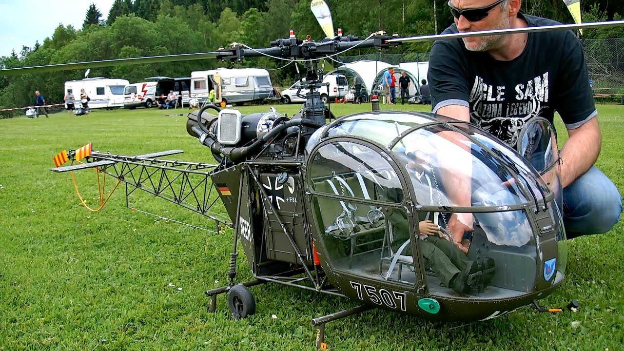 large scale rc turbine helicopters