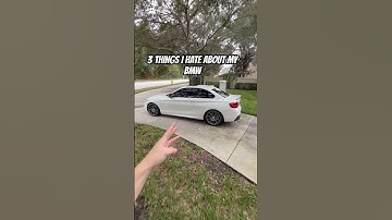 What bugs you about your car?😵‍💫 #subscribe #annoying #bmw #review #m240i #bmwm240i #stage2bmw #m