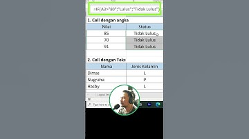 Logical Test Rumus IF Excel | Part 1 #excel #exceltutorial