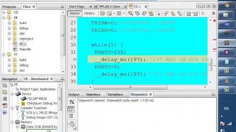 TIMER3 OVF INTERRUPT ตอน3จำลองการขัดจังหวะINTERRUPT XC8