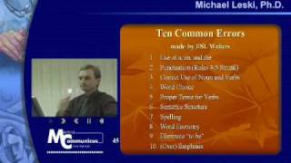 10 Common Errors in Medical Writing 10
