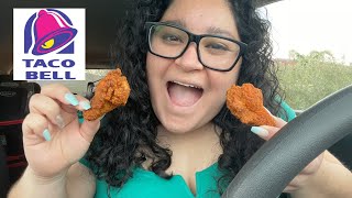 Taco Bell WINGS (Ft. Cheesy Gordita Crunch & Beef Chalupa) Mukbang and Food Review by Kimmy.Gutierrez 248 views 2 years ago 12 minutes