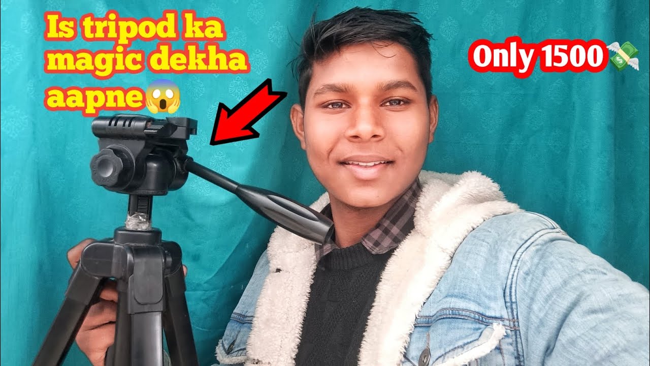 Sirf ₹1500 Me Itna Strong Camera Tripod 😳 | Full Review 