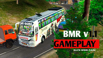 Bus Simulator Indonesia New BMR V1.1 Mod