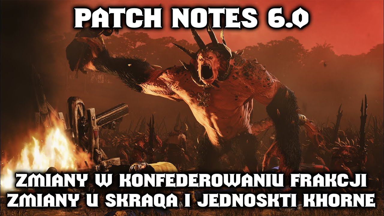 Patch Notes 6.0 Zmiany w Konfederowaniu Frakcji, Zmiany u Skraqa I Nie ...