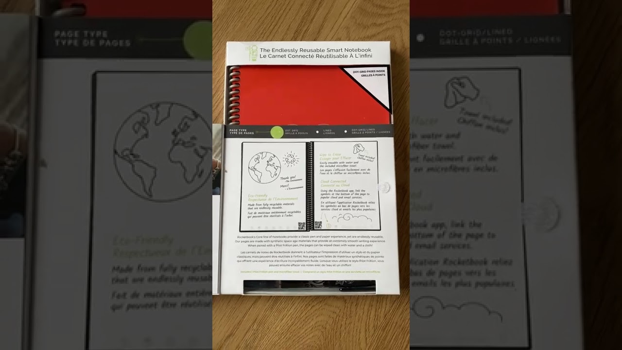 RocketBook - Core A5 умный многоразовый блокнот