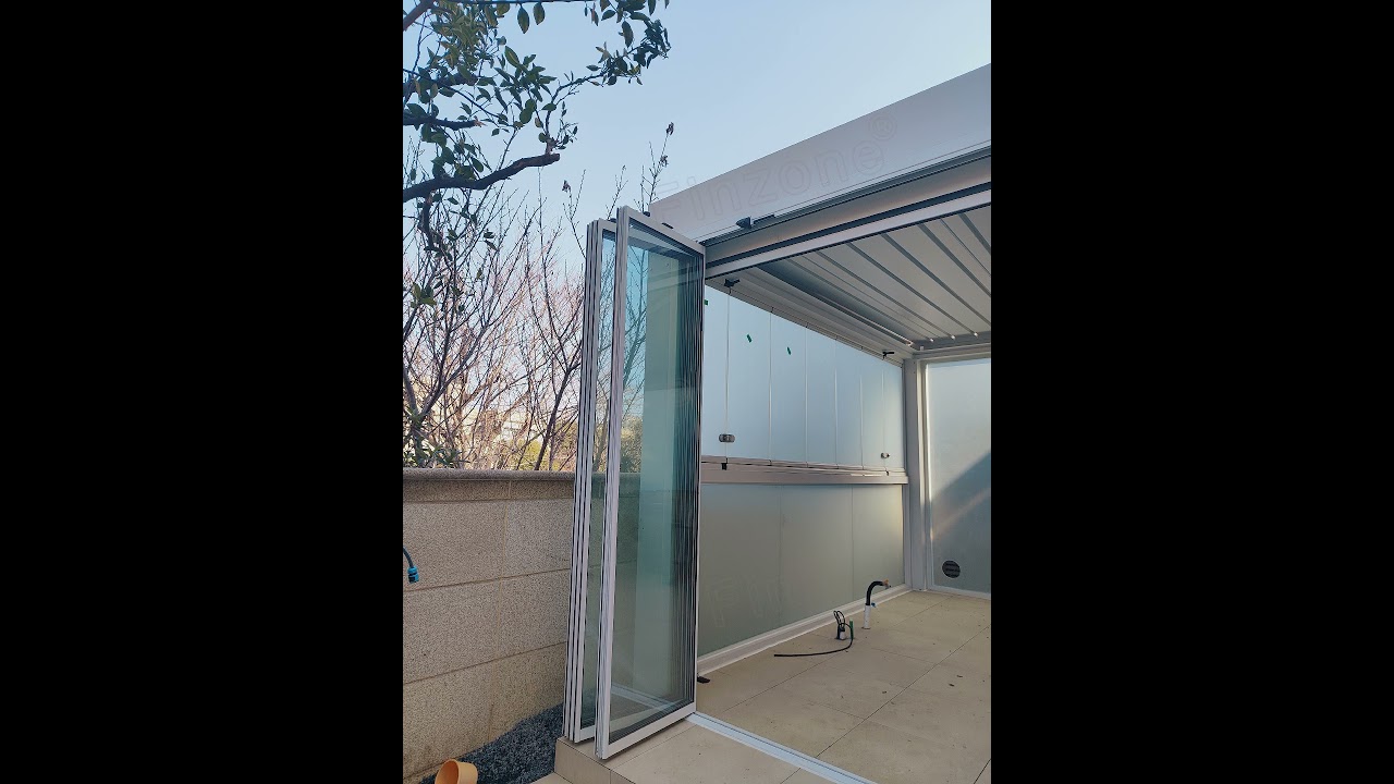 #pergola #folding #glassdesign Fz35 #outdoordesignideas #glazing #renovation #panoramicviews - 111