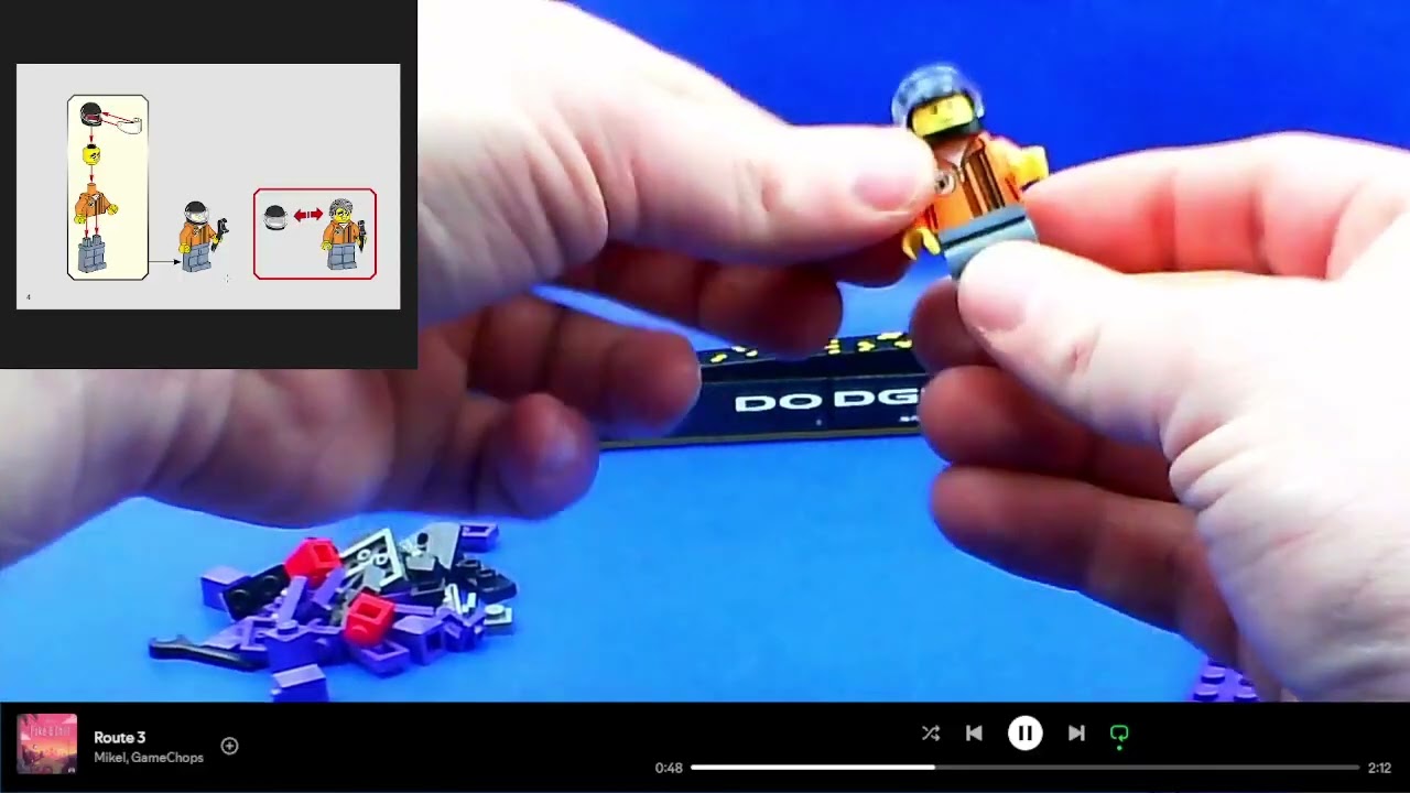 LEGO Speed Champions Build - Mopar Dodge SRT Top Fuel Dragster and 1970 Challenger T/A Part 2