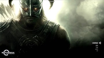 Skyrim main menu wallaper replacer
