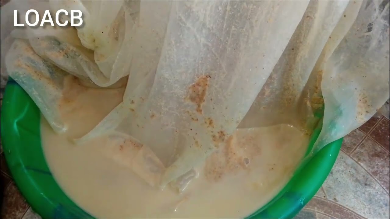 How to Make perfect Smooth Yellow Akamu  without Lumps | Step-by-Step Nigerian Recipe