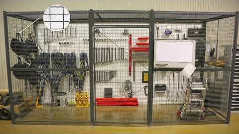 WireCrafters Style 840 Wire Partitions
