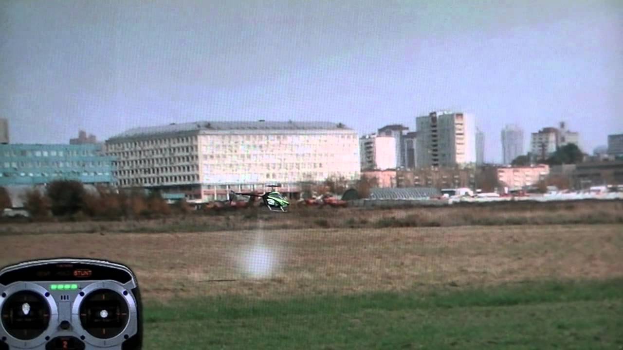 Rc-Heli flight lesson 4...  Intro to inverted flying (freddys flight academy)