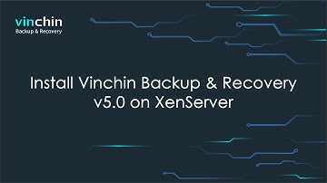 Install Vinchin Backup & Recovery on Citrix XenServer