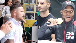 'SHUT UP YOU MUG' -PRESS CONFERENCE ERUPTS INTO CHAOS - AS DANNY 'DARKO' & BILLY RUMBOL GET INTO ROW