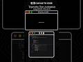 Typewriter Text Animation Tutorial in HTML CSS and JavaScript! | Canvas to Code #shorts #coding