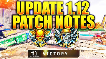 *NEW* COD BO4 UPDATE 1.12 PATCH NOTES - ARMOR NERF + LEAGUE PLAY + MORE (BO4 UPDATE 1.1 PATCH NOTES)