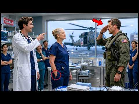 They Mocked the “Slow Nurse” in the ER—Until the Helicopter Pilot Saluted His Top Commander!