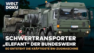 SCHWERLASTTRANSPORTER HX81 'Elefant'  So entsteht die kräftigste Zugmaschine der Bundeswehr | DOKU