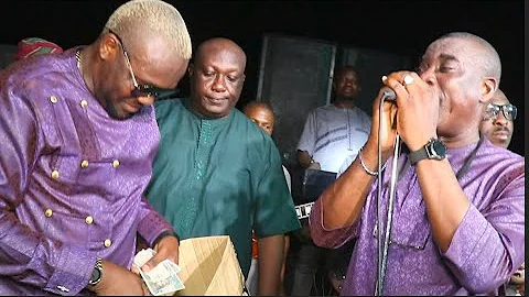 K1 De Ultimate Prays For Yomi Fabiyi While He Dances And Sprays Him & Laide Bakare